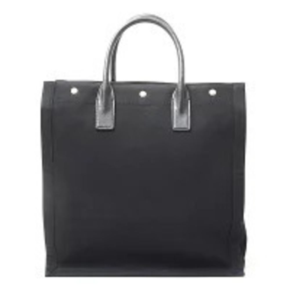 Saint Laurent Rive Canvas Black Gauche Tote Bag